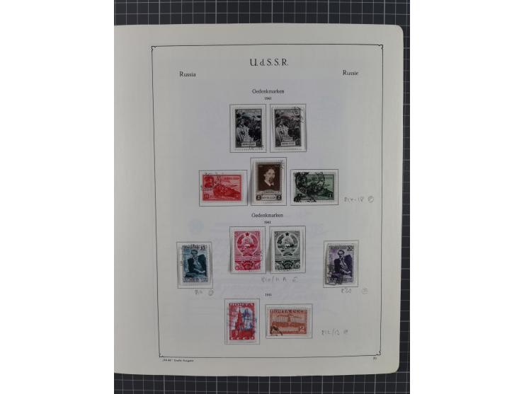 1938/54, mint never hinged/unused and used collection with covers, some better sets and items with souvenir sheets Mi.-Nr. Bl