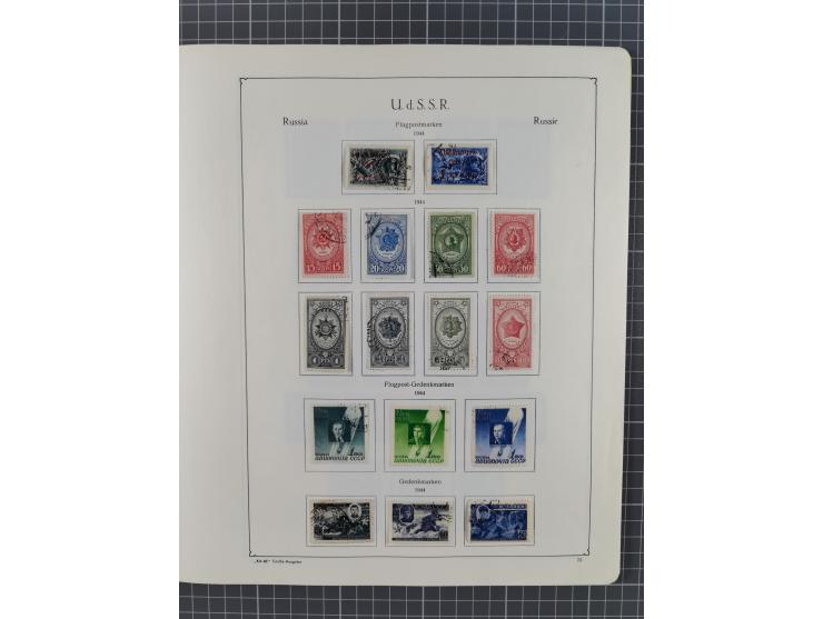 1938/54, mint never hinged/unused and used collection with covers, some better sets and items with souvenir sheets Mi.-Nr. Bl