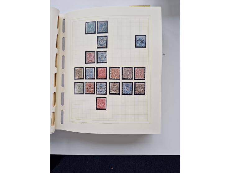 1855/1990, mint never hinged/unused and used collection, including telegraphs and special delivery stamps, many duplicates, w