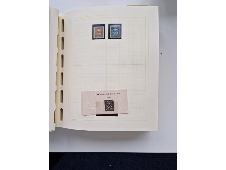 1855/1990, mint never hinged/unused and used collection, including telegraphs and special delivery stamps, many duplicates, w