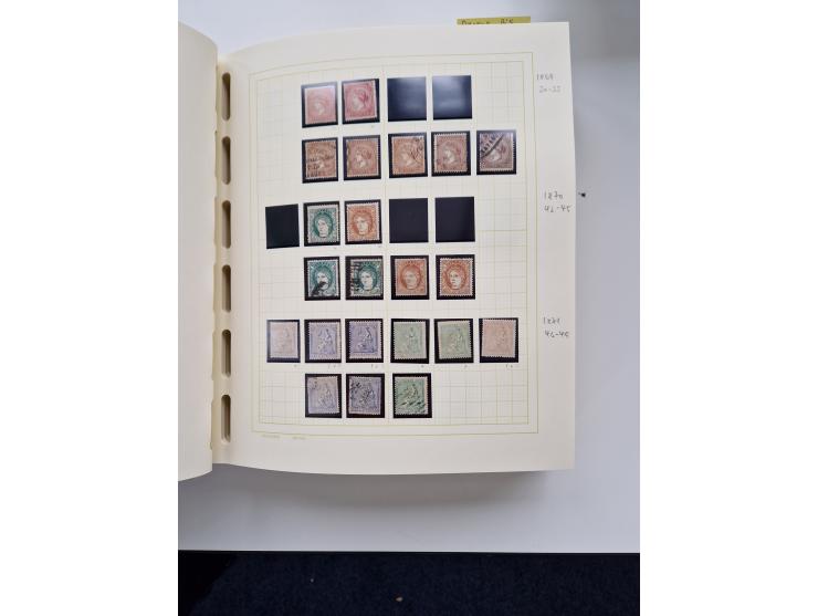 1855/1990, mint never hinged/unused and used collection, including telegraphs and special delivery stamps, many duplicates, w