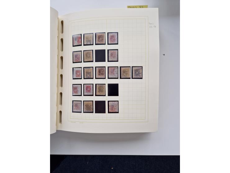 1855/1990, mint never hinged/unused and used collection, including telegraphs and special delivery stamps, many duplicates, w