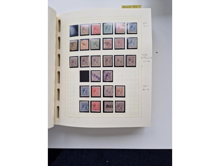 1855/1990, mint never hinged/unused and used collection, including telegraphs and special delivery stamps, many duplicates, w