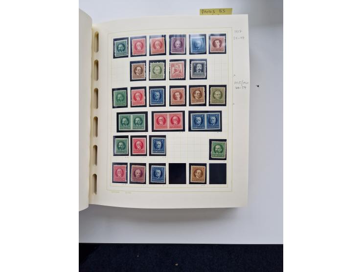 1855/1990, mint never hinged/unused and used collection, including telegraphs and special delivery stamps, many duplicates, w