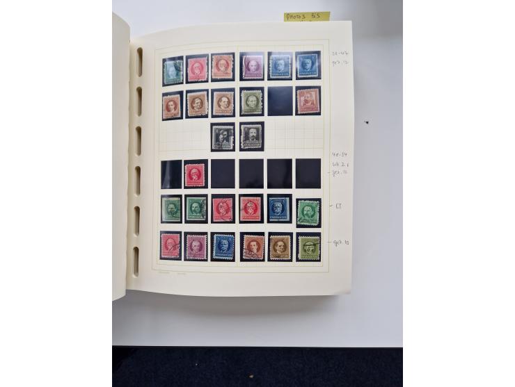 1855/1990, mint never hinged/unused and used collection, including telegraphs and special delivery stamps, many duplicates, w