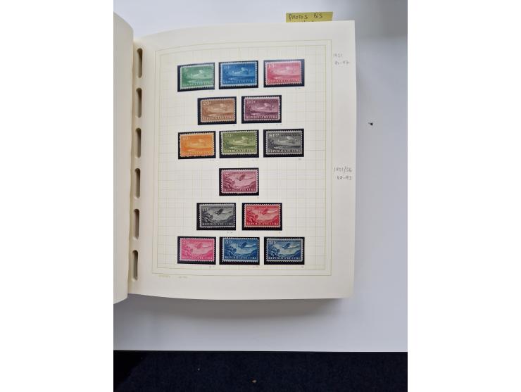 1855/1990, mint never hinged/unused and used collection, including telegraphs and special delivery stamps, many duplicates, w