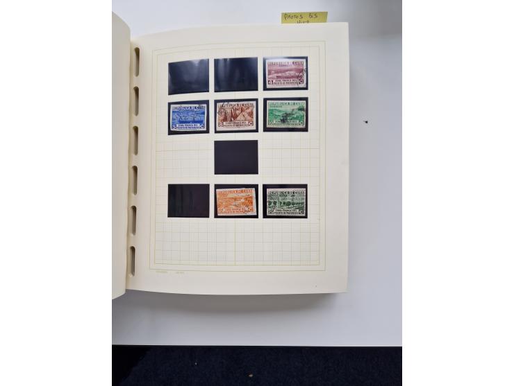 1855/1990, mint never hinged/unused and used collection, including telegraphs and special delivery stamps, many duplicates, w