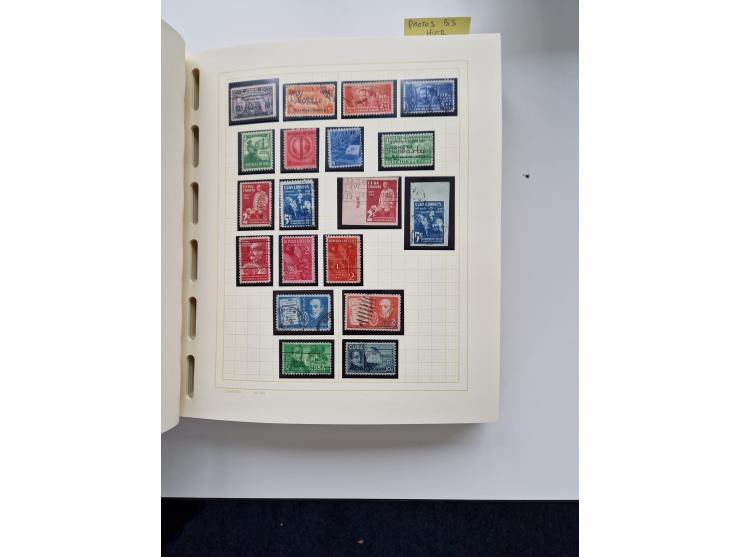 1855/1990, mint never hinged/unused and used collection, including telegraphs and special delivery stamps, many duplicates, w