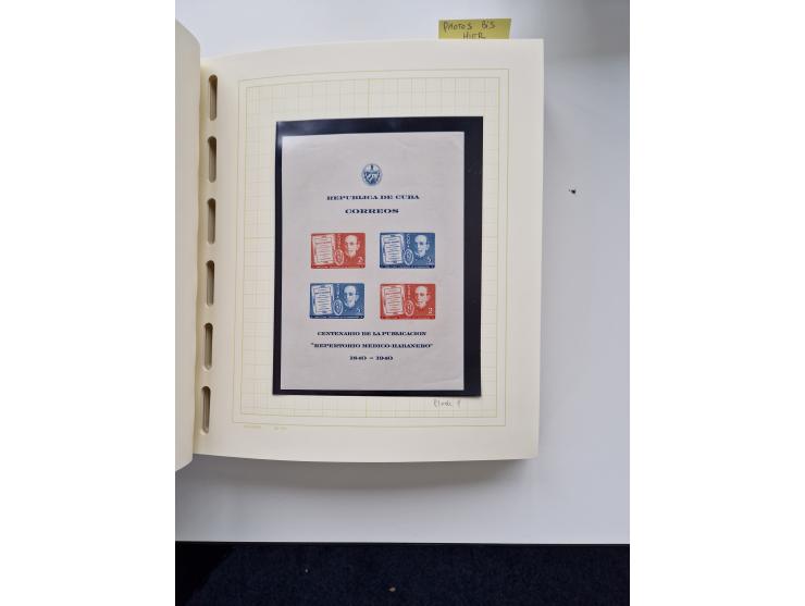 1855/1990, mint never hinged/unused and used collection, including telegraphs and special delivery stamps, many duplicates, w