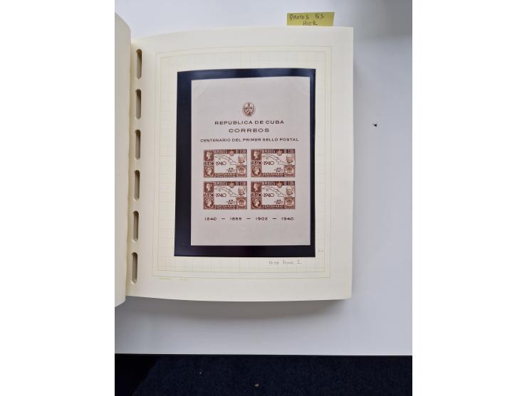 1855/1990, mint never hinged/unused and used collection, including telegraphs and special delivery stamps, many duplicates, w