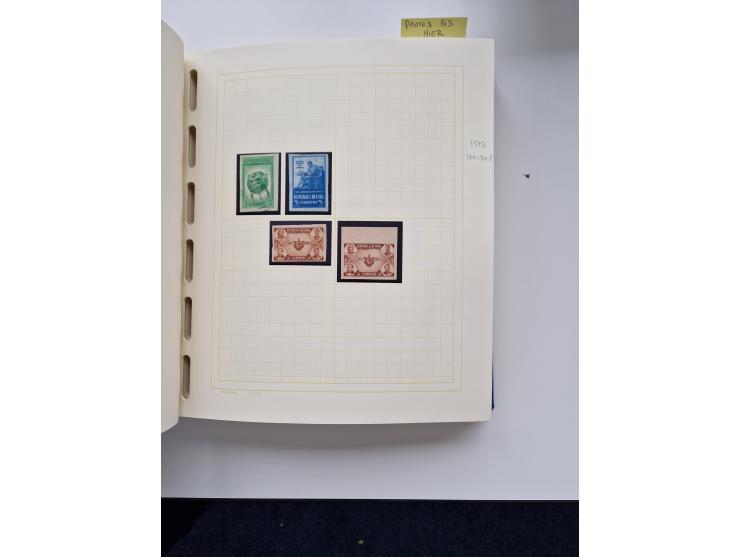 1855/1990, mint never hinged/unused and used collection, including telegraphs and special delivery stamps, many duplicates, w