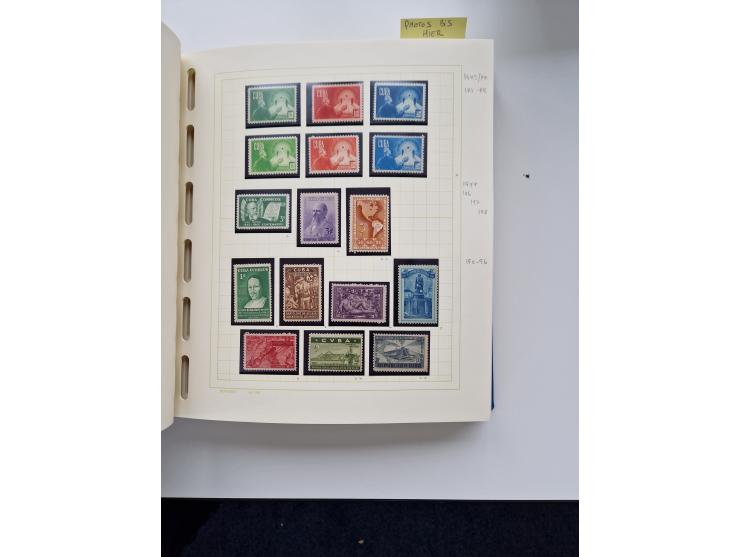1855/1990, mint never hinged/unused and used collection, including telegraphs and special delivery stamps, many duplicates, w
