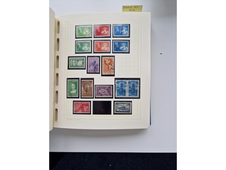 1855/1990, mint never hinged/unused and used collection, including telegraphs and special delivery stamps, many duplicates, w