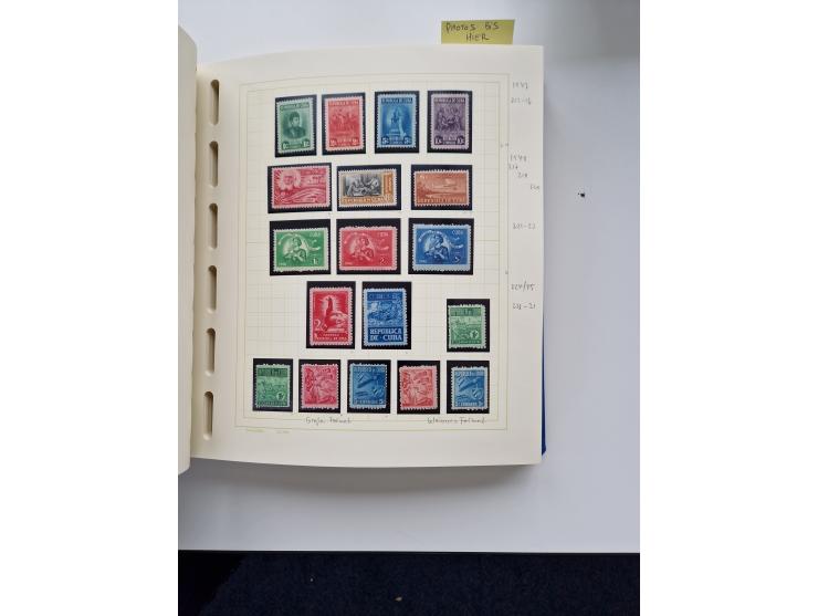 1855/1990, mint never hinged/unused and used collection, including telegraphs and special delivery stamps, many duplicates, w