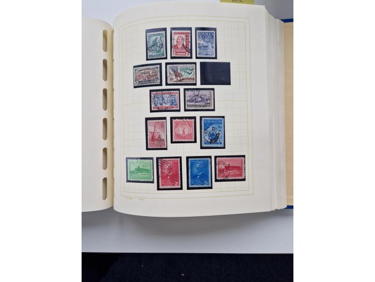 1855/1990, mint never hinged/unused and used collection, including telegraphs and special delivery stamps, many duplicates, w