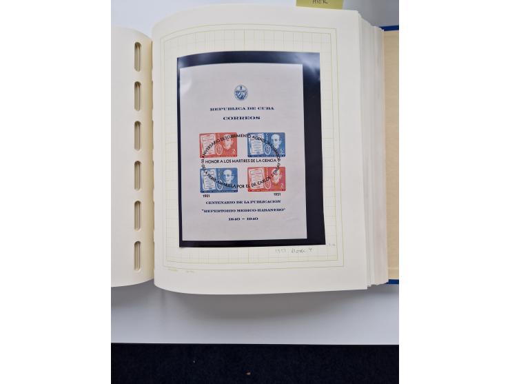 1855/1990, mint never hinged/unused and used collection, including telegraphs and special delivery stamps, many duplicates, w