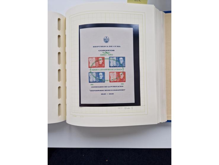 1855/1990, mint never hinged/unused and used collection, including telegraphs and special delivery stamps, many duplicates, w