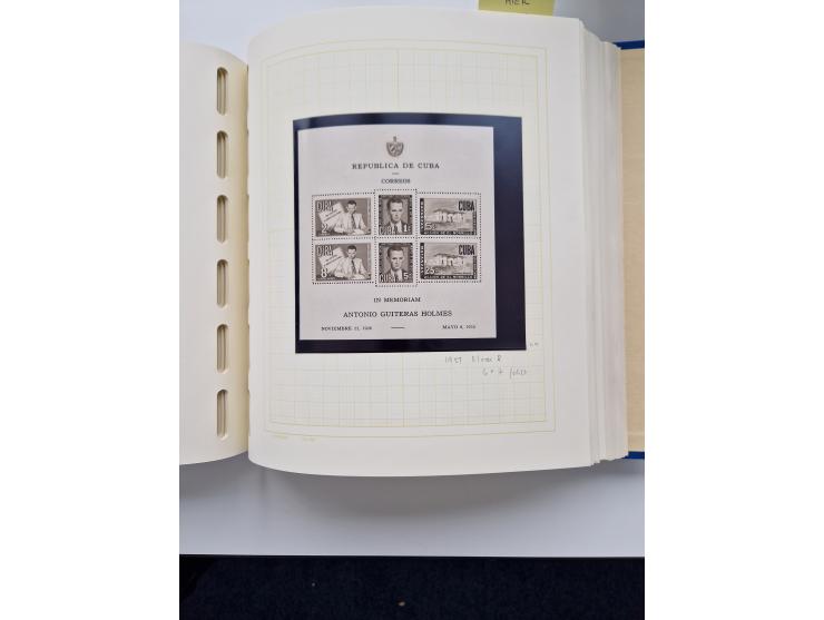 1855/1990, mint never hinged/unused and used collection, including telegraphs and special delivery stamps, many duplicates, w