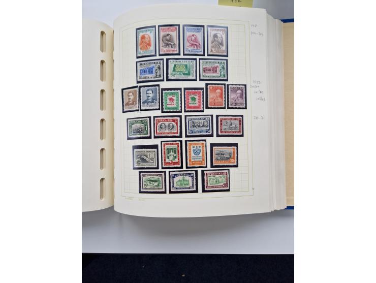 1855/1990, mint never hinged/unused and used collection, including telegraphs and special delivery stamps, many duplicates, w