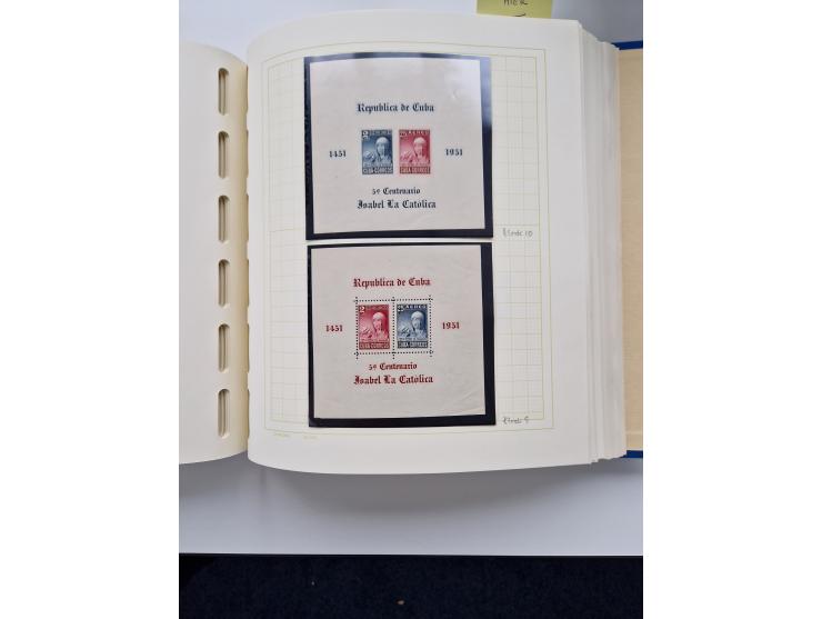 1855/1990, mint never hinged/unused and used collection, including telegraphs and special delivery stamps, many duplicates, w