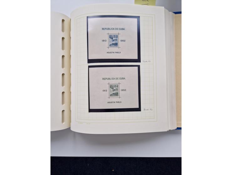 1855/1990, mint never hinged/unused and used collection, including telegraphs and special delivery stamps, many duplicates, w