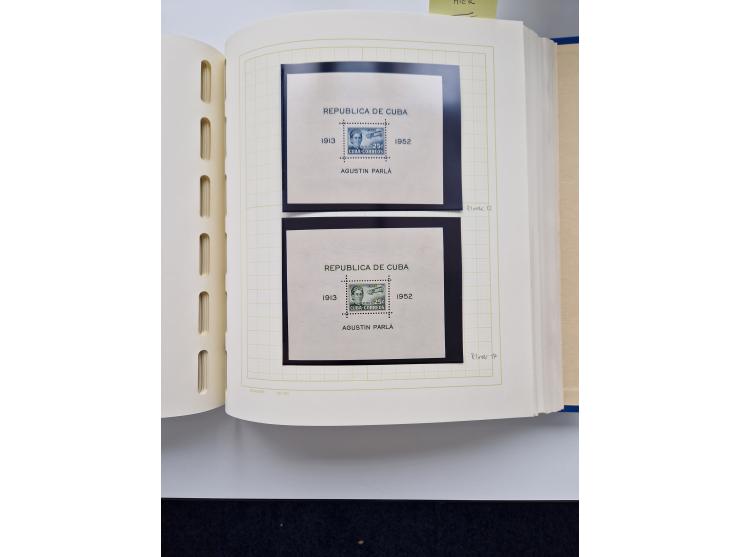 1855/1990, mint never hinged/unused and used collection, including telegraphs and special delivery stamps, many duplicates, w