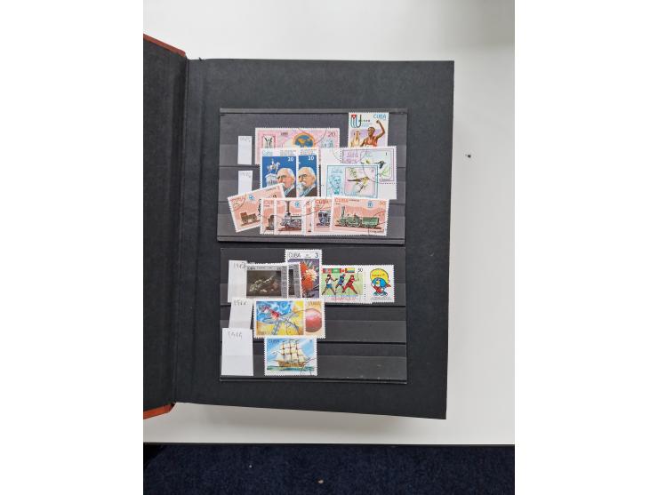 1855/1990, mint never hinged/unused and used collection, including telegraphs and special delivery stamps, many duplicates, w