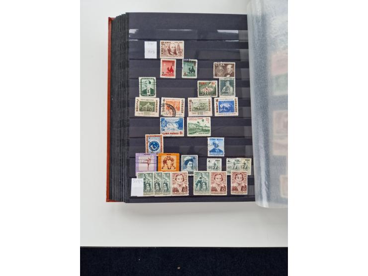 1855/1990, mint never hinged/unused and used collection, including telegraphs and special delivery stamps, many duplicates, w