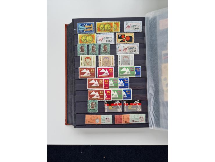 1855/1990, mint never hinged/unused and used collection, including telegraphs and special delivery stamps, many duplicates, w