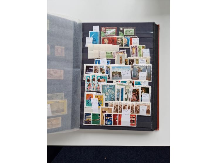 1855/1990, mint never hinged/unused and used collection, including telegraphs and special delivery stamps, many duplicates, w