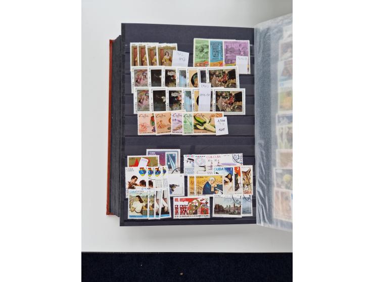 1855/1990, mint never hinged/unused and used collection, including telegraphs and special delivery stamps, many duplicates, w