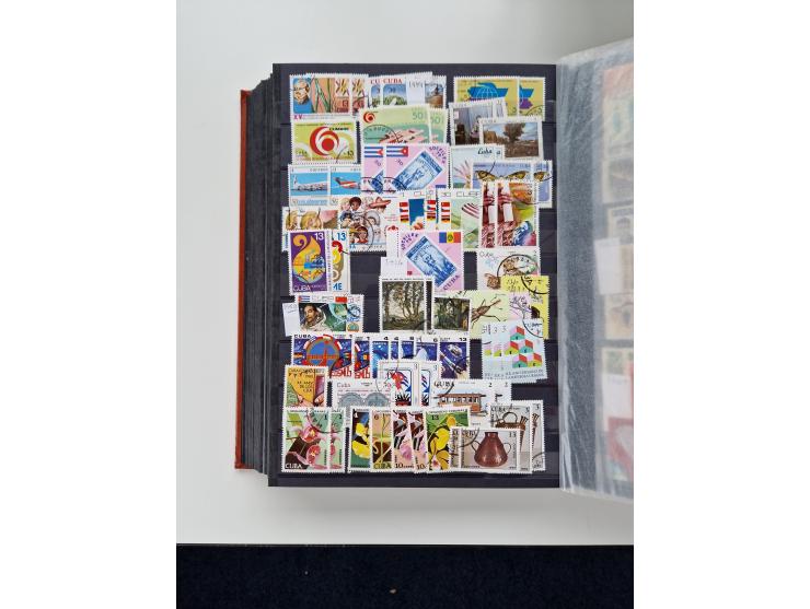 1855/1990, mint never hinged/unused and used collection, including telegraphs and special delivery stamps, many duplicates, w