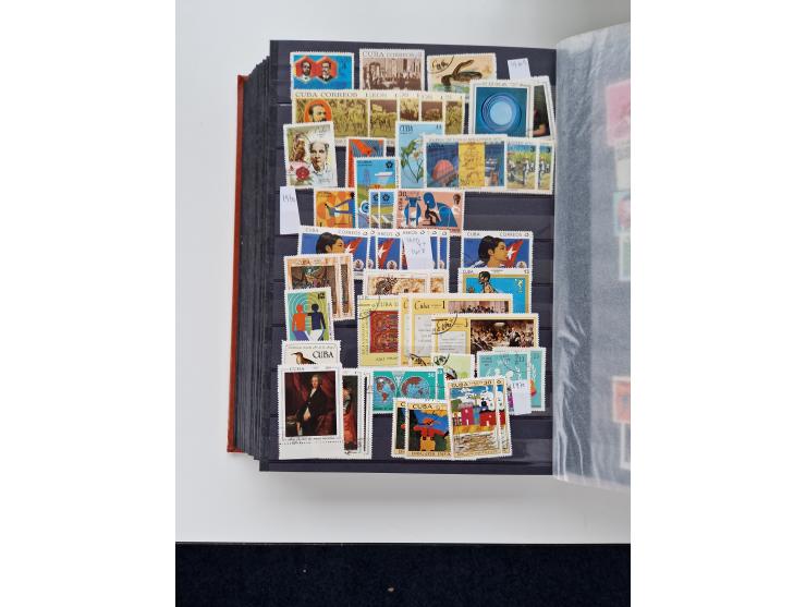 1855/1990, mint never hinged/unused and used collection, including telegraphs and special delivery stamps, many duplicates, w