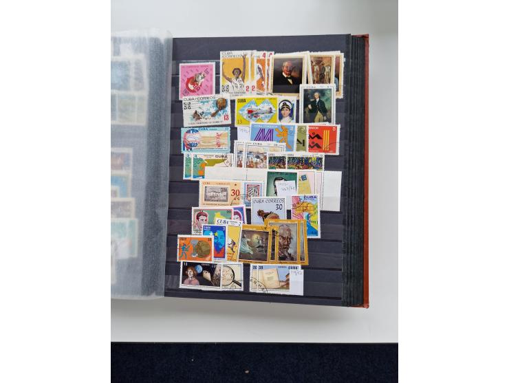 1855/1990, mint never hinged/unused and used collection, including telegraphs and special delivery stamps, many duplicates, w