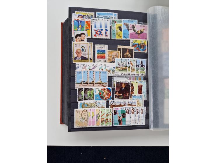 1855/1990, mint never hinged/unused and used collection, including telegraphs and special delivery stamps, many duplicates, w