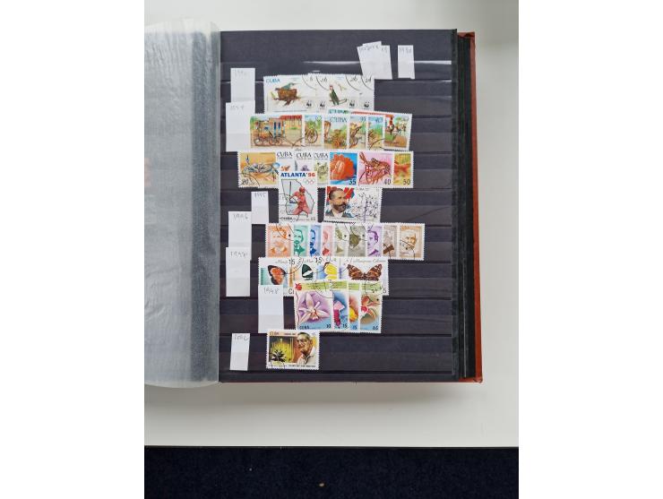 1855/1990, mint never hinged/unused and used collection, including telegraphs and special delivery stamps, many duplicates, w