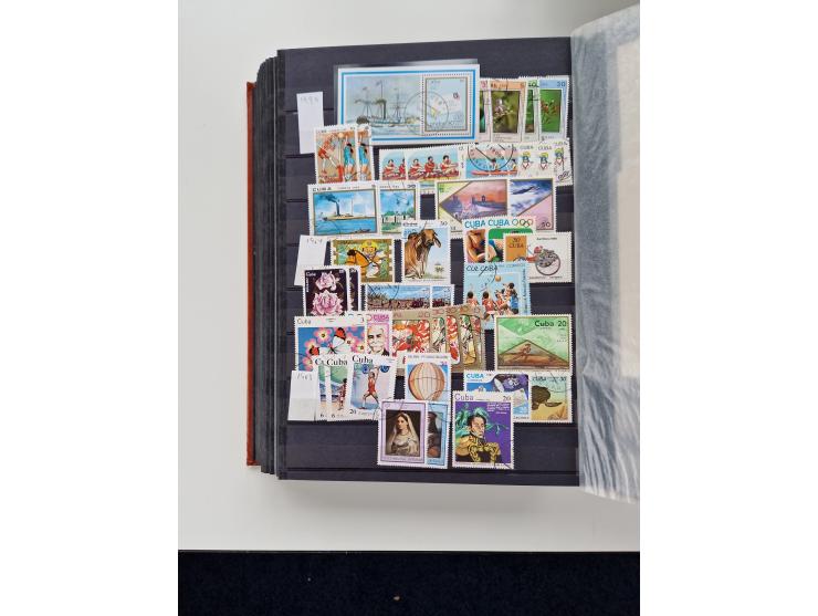 1855/1990, mint never hinged/unused and used collection, including telegraphs and special delivery stamps, many duplicates, w