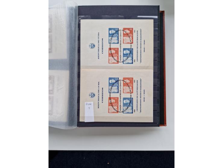 1855/1990, mint never hinged/unused and used collection, including telegraphs and special delivery stamps, many duplicates, w