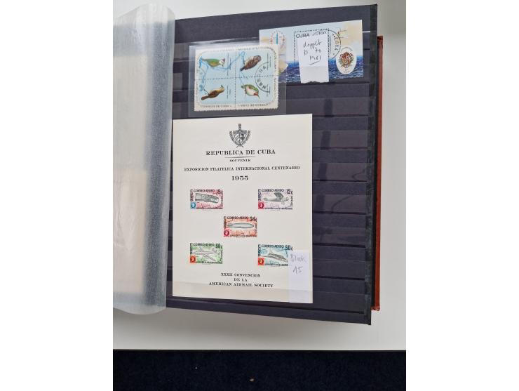 1855/1990, mint never hinged/unused and used collection, including telegraphs and special delivery stamps, many duplicates, w