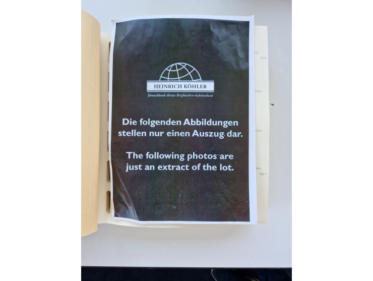 1856/1996 (ca.), interesting mint never hinged/unused and used collection, including Postage Dues, Officials and Special Deli