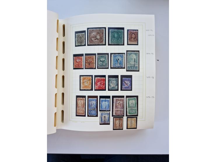 1856/1996 (ca.), interesting mint never hinged/unused and used collection, including Postage Dues, Officials and Special Deli