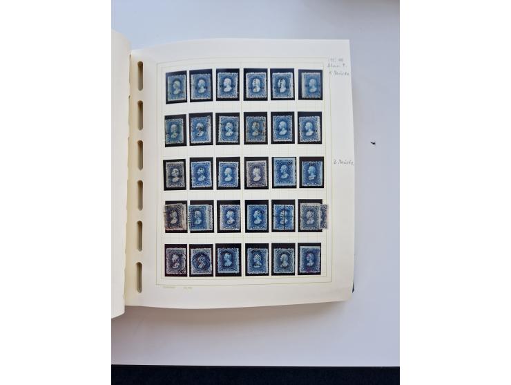 1856/1996 (ca.), interesting mint never hinged/unused and used collection, including Postage Dues, Officials and Special Deli