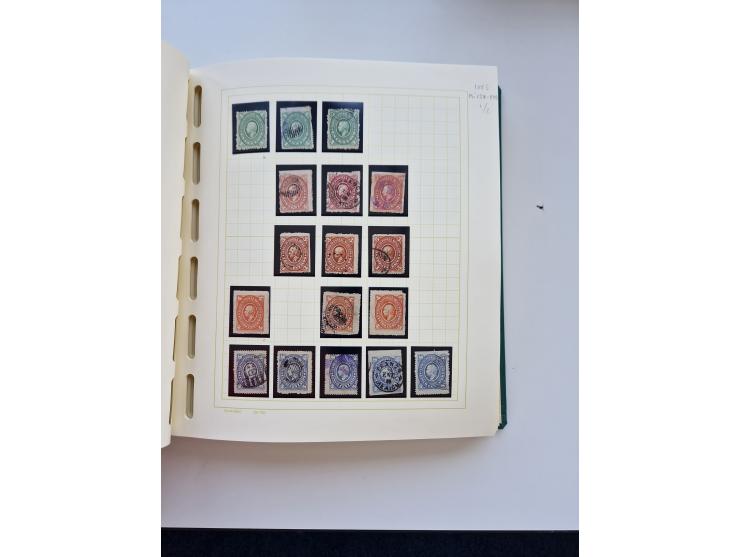 1856/1996 (ca.), interesting mint never hinged/unused and used collection, including Postage Dues, Officials and Special Deli