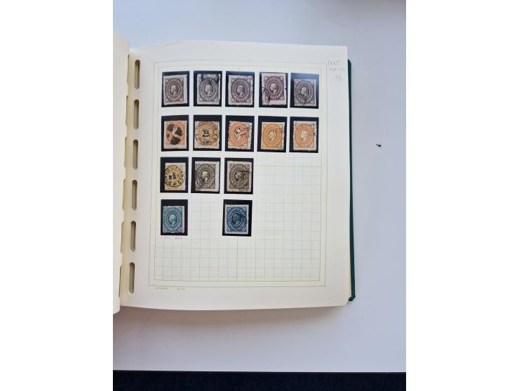 1856/1996 (ca.), interesting mint never hinged/unused and used collection, including Postage Dues, Officials and Special Deli