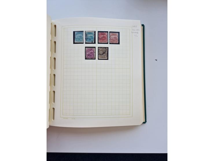 1856/1996 (ca.), interesting mint never hinged/unused and used collection, including Postage Dues, Officials and Special Deli