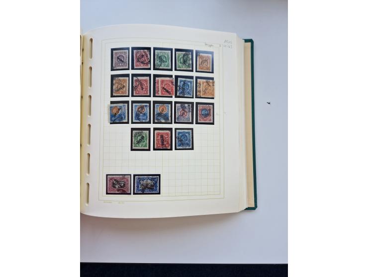 1856/1996 (ca.), interesting mint never hinged/unused and used collection, including Postage Dues, Officials and Special Deli