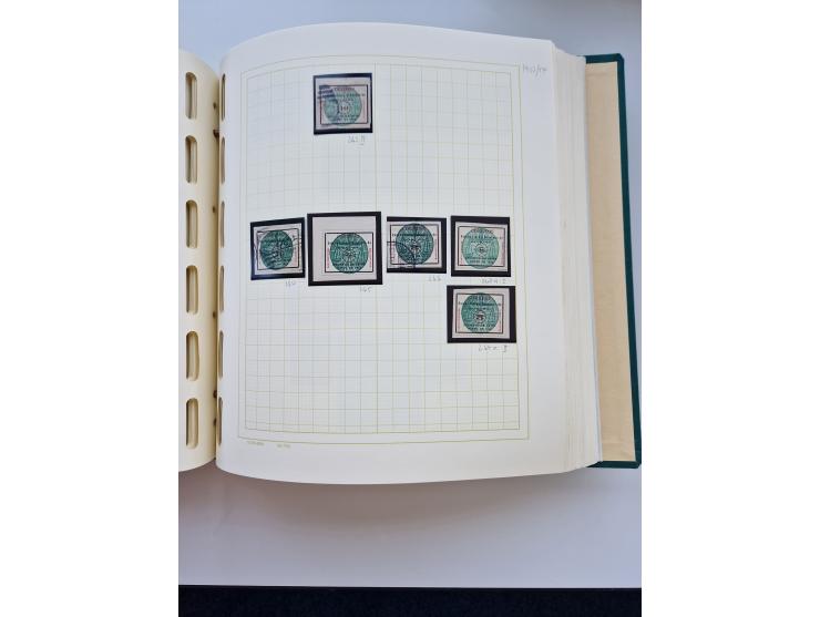 1856/1996 (ca.), interesting mint never hinged/unused and used collection, including Postage Dues, Officials and Special Deli