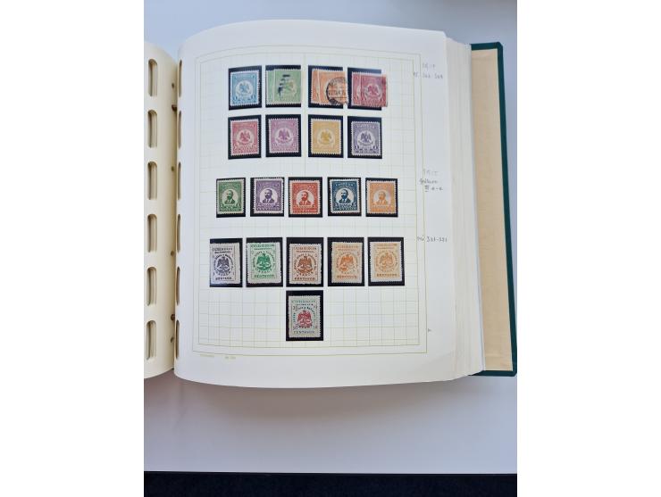 1856/1996 (ca.), interesting mint never hinged/unused and used collection, including Postage Dues, Officials and Special Deli