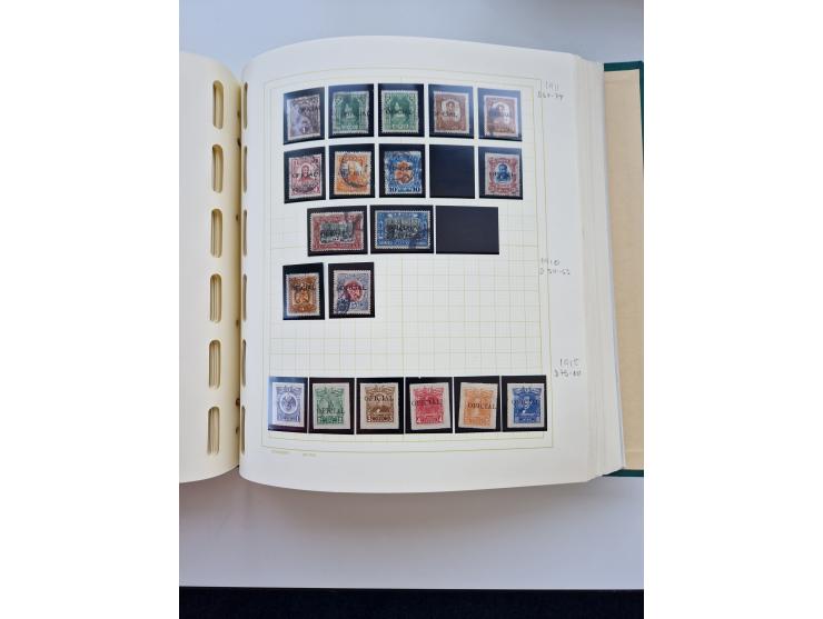 1856/1996 (ca.), interesting mint never hinged/unused and used collection, including Postage Dues, Officials and Special Deli