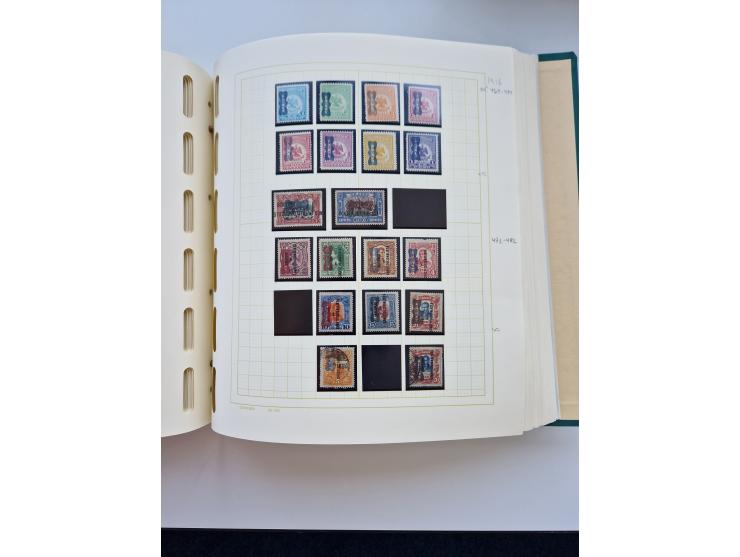 1856/1996 (ca.), interesting mint never hinged/unused and used collection, including Postage Dues, Officials and Special Deli